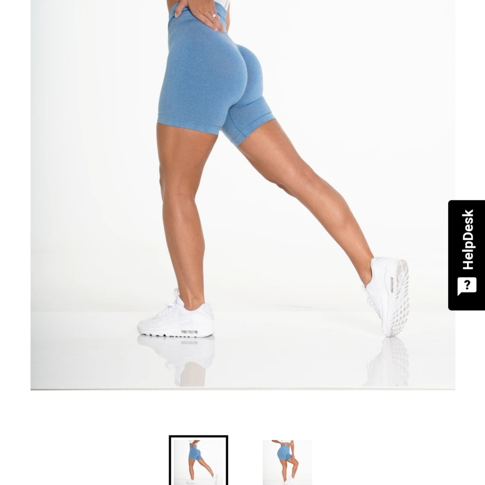 Nvgtn sky blue pro shorts